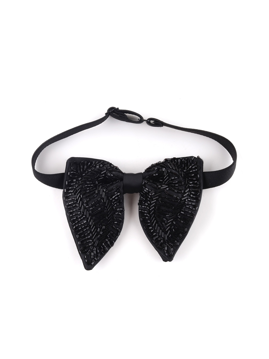 

Alvaro Castagnino Men Embellished Bow Tie, Black