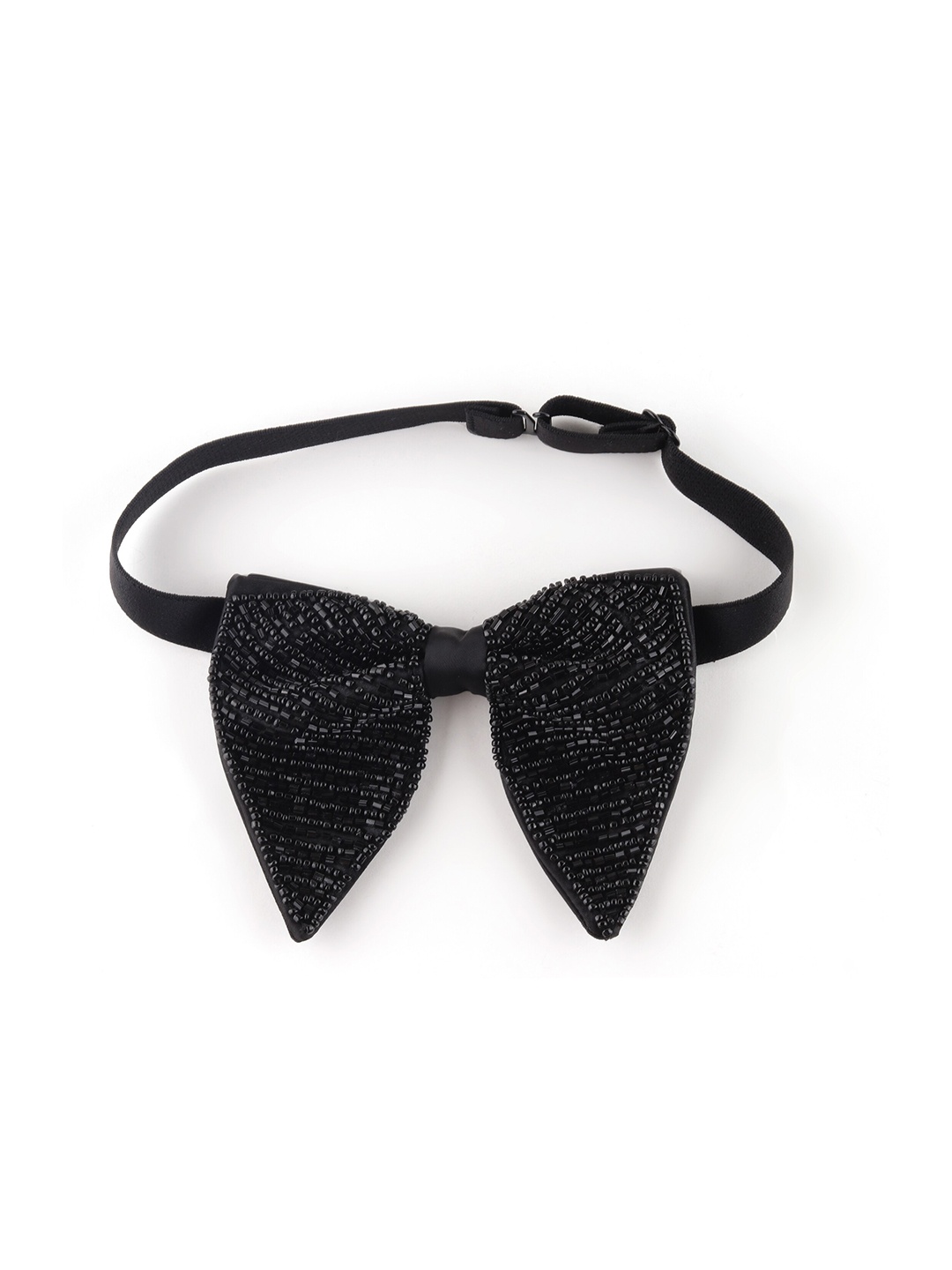 

Alvaro Castagnino Men Embellished Bow Tie, Black