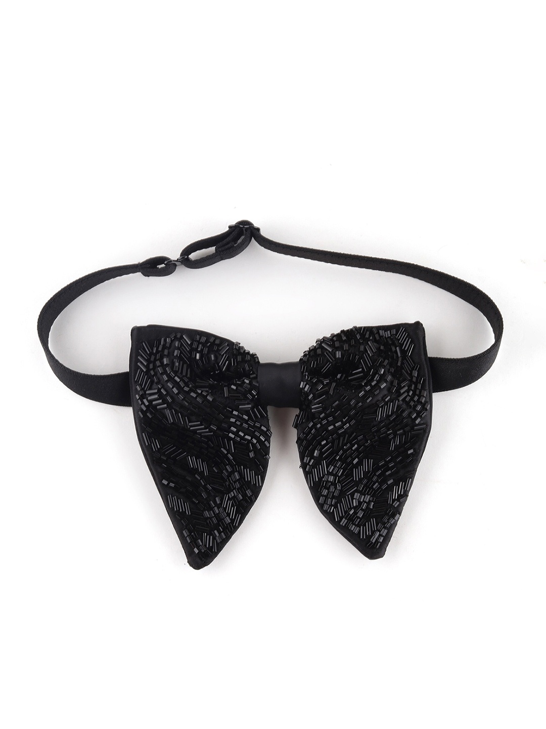 

Alvaro Castagnino Men Embellished Bow Tie, Black