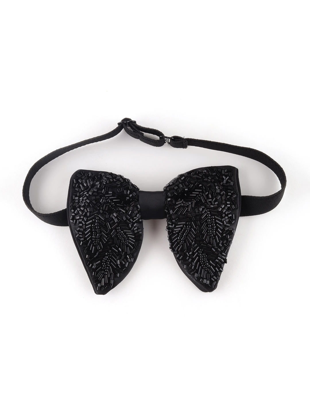 

Alvaro Castagnino Men Embellished Bow Tie, Black