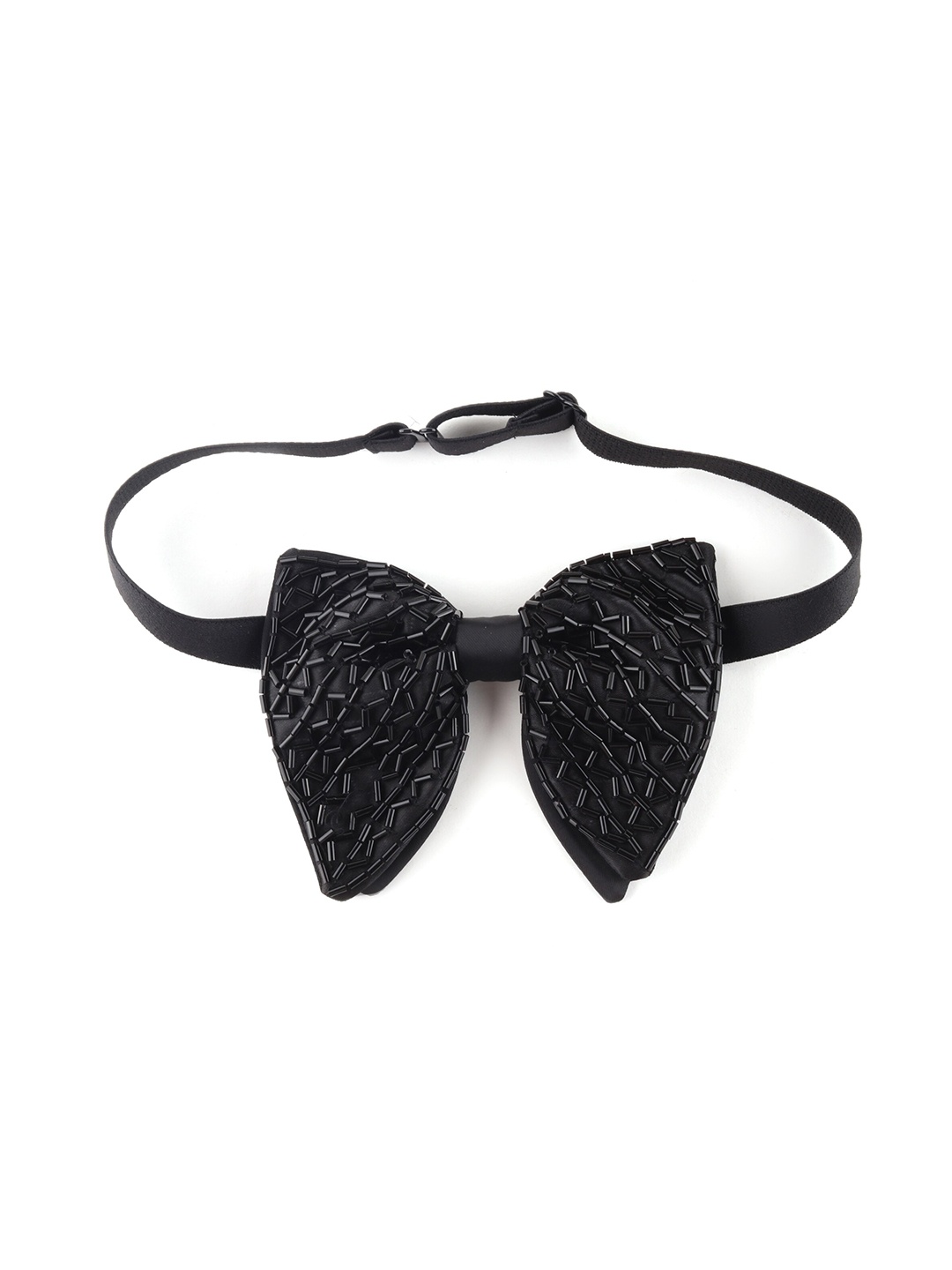 

Alvaro Castagnino Men Embellished Bow Tie, Black