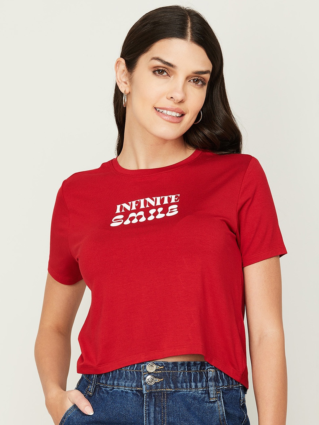 

Ginger by Lifestyle Typography T-shirt, Red