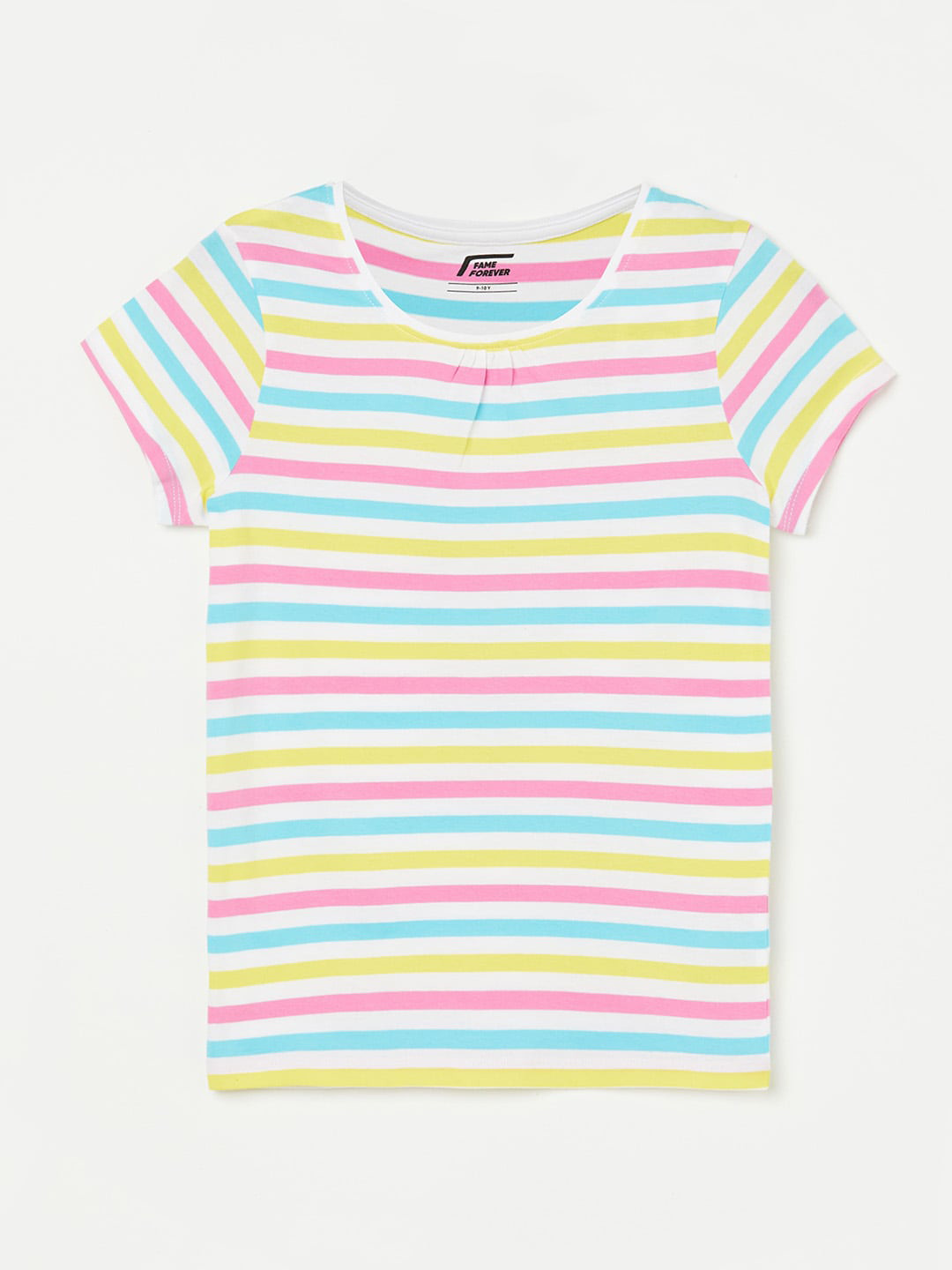 

Fame Forever by Lifestyle Girls Striped T-shirt, Multi