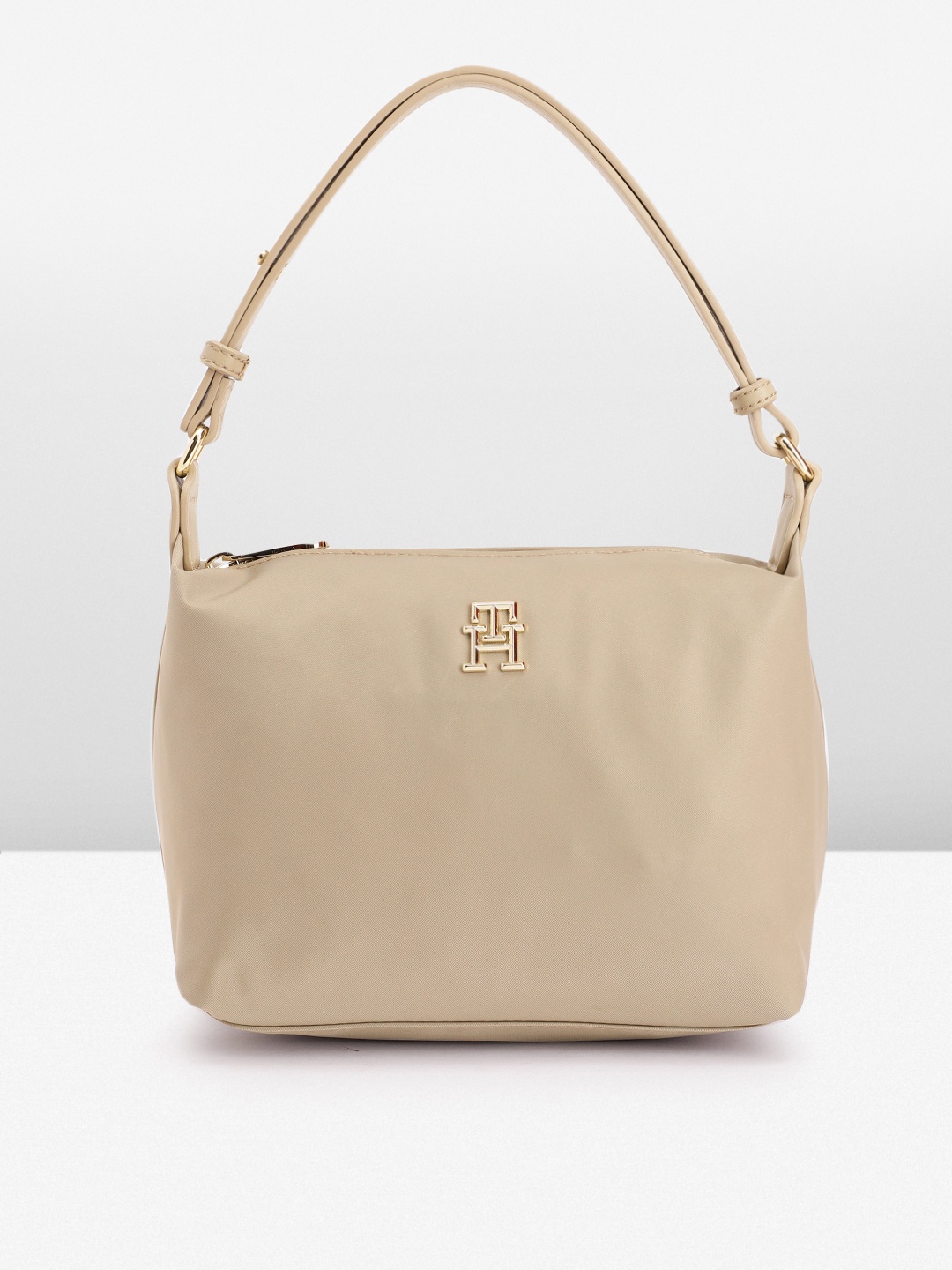 

Tommy Hilfiger Structured Sling Bag, Beige