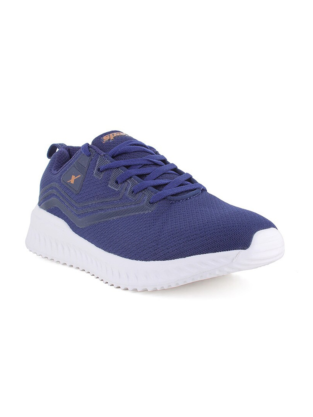 

Sparx Men Blue Textile Running Non-Marking Shoes