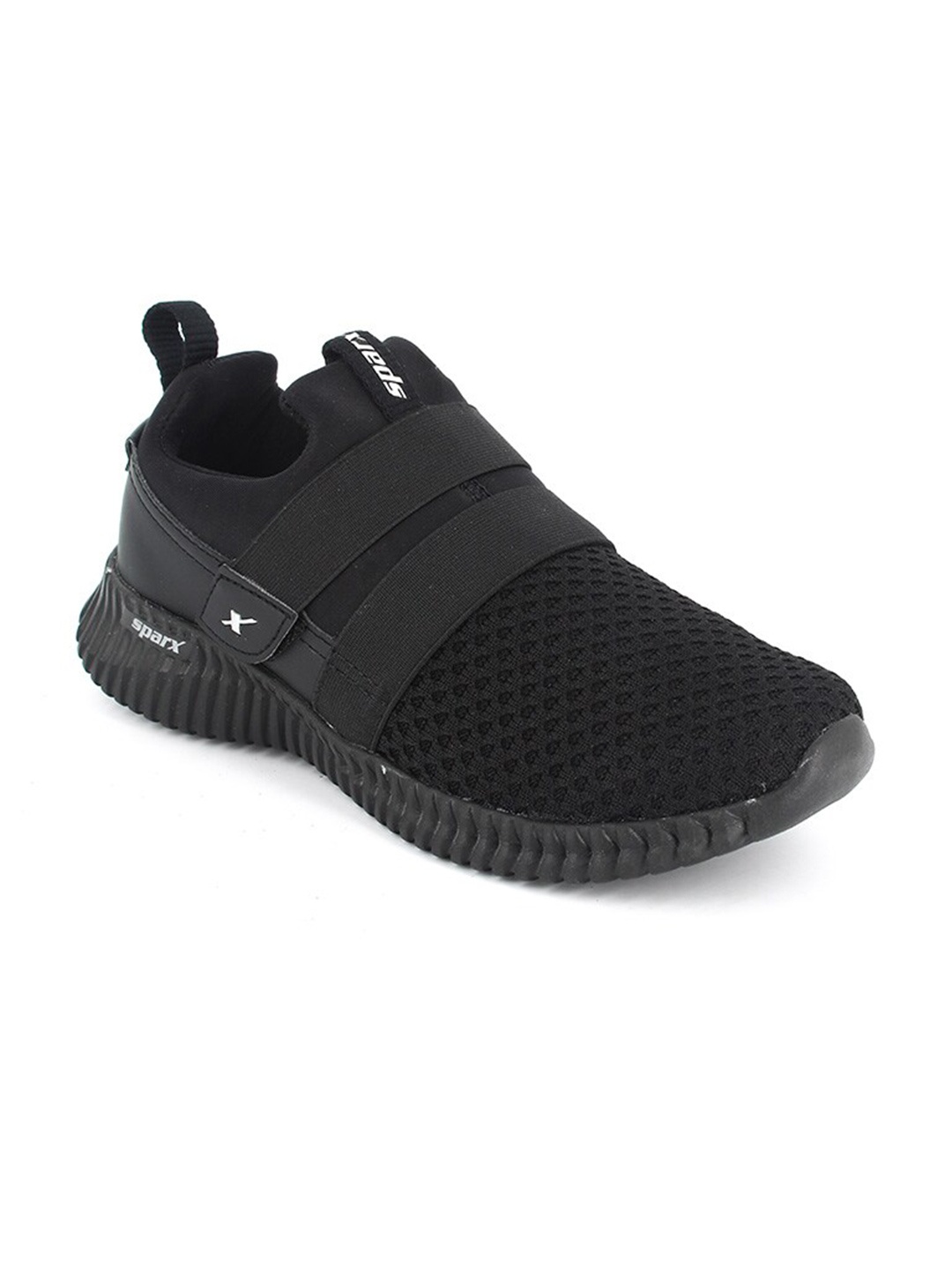 

Sparx Men Textile Running Non-Marking Shoes, Black