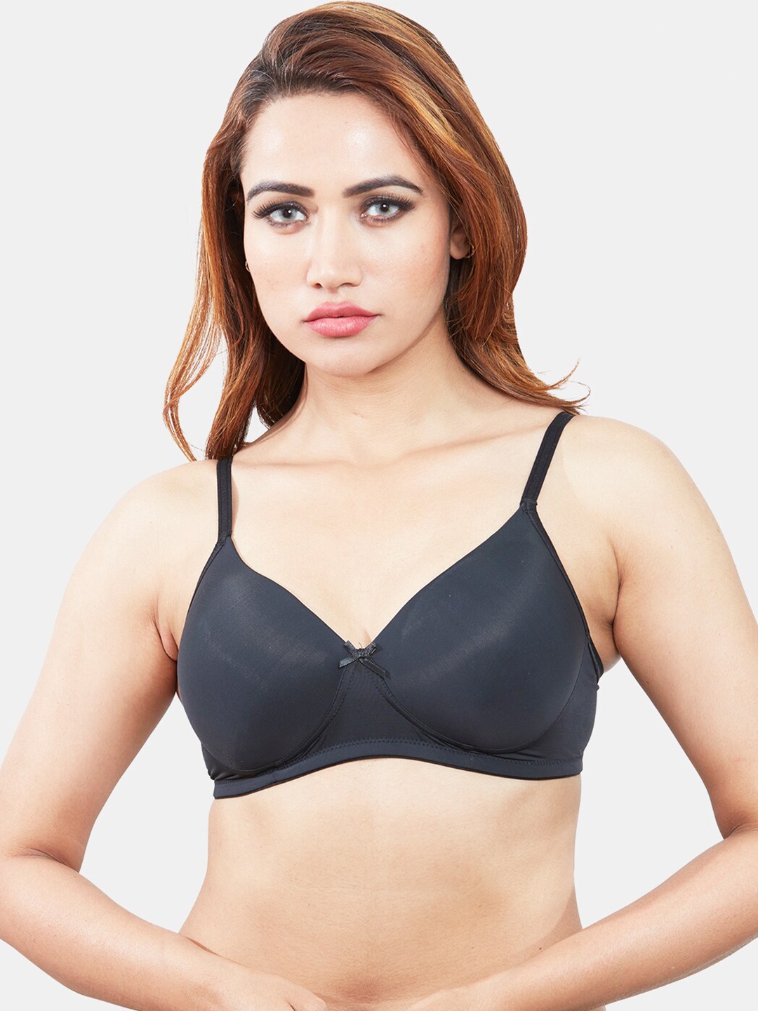 

Sonari Lightly Padded Non-Wired T-shirt Bra, Charcoal