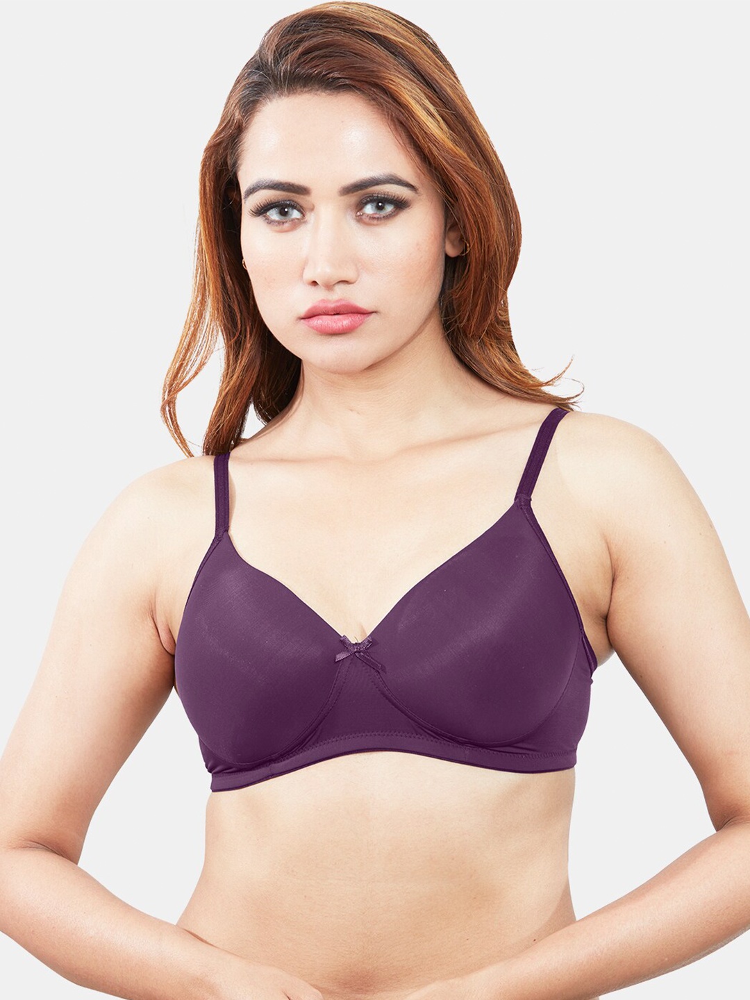 

Sonari Lightly Padded Non-Wired T-shirt Bra, Purple