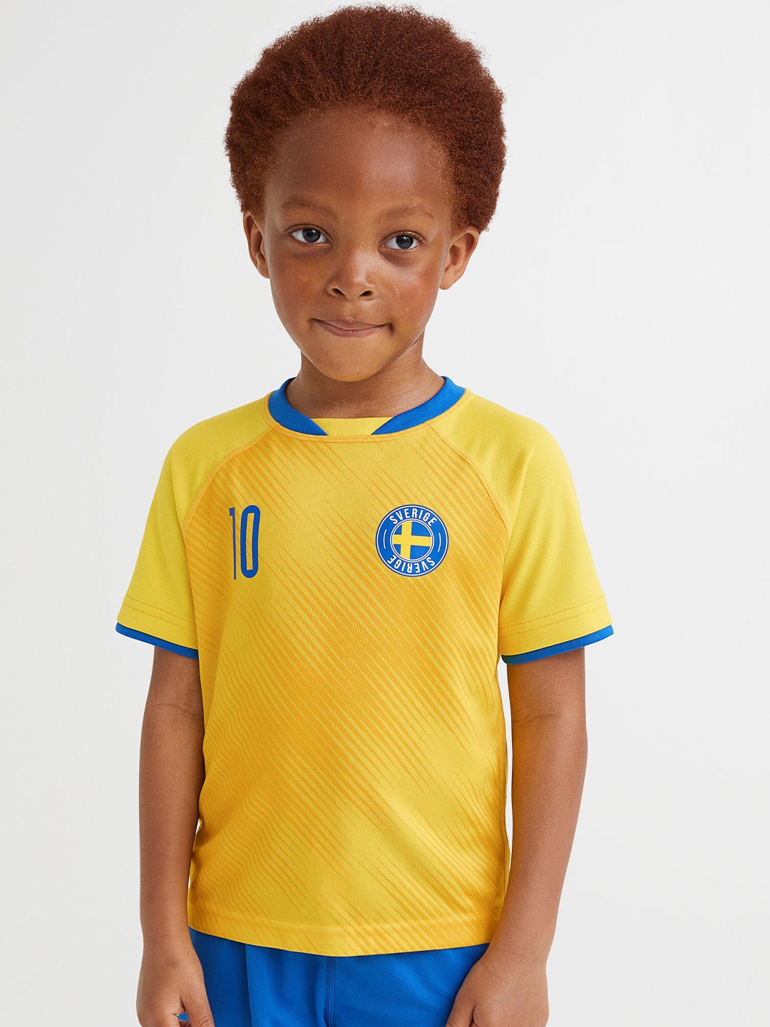 

H&M Boys Football Shirt, Yellow