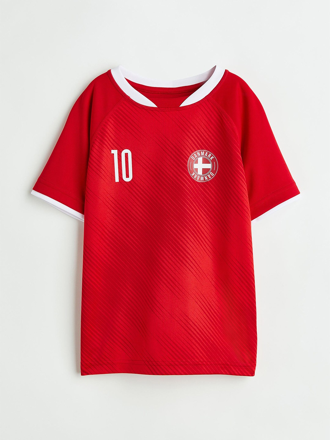 

H&M Girls Football Shirt, Red