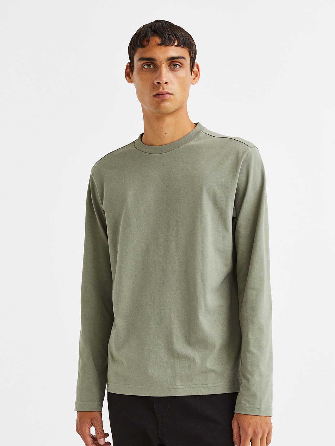 

H&M Regular Fit THERMOLITE Jersey Top, Sea green