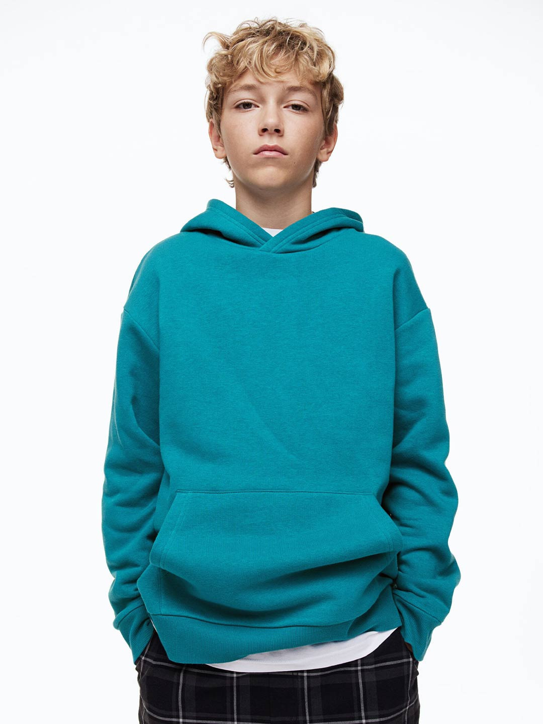 

H&M Boys 2-Pack Oversized Hoodies, Blue