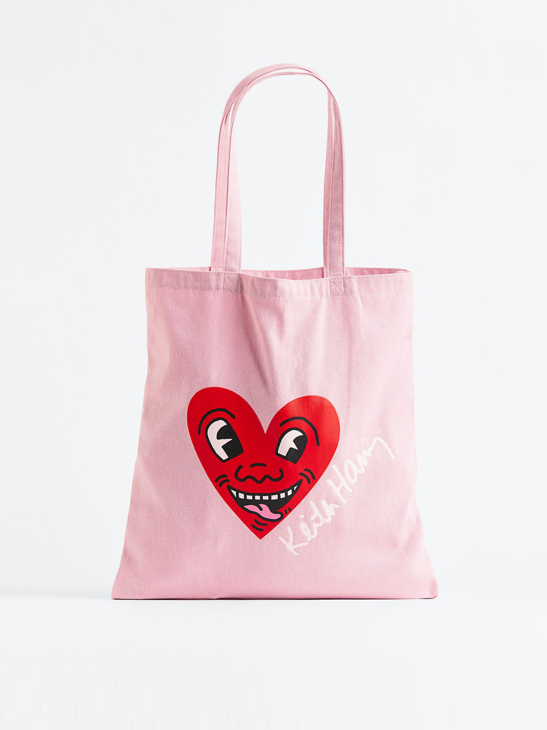 

H&M Motif-Fornt Shopper, Pink