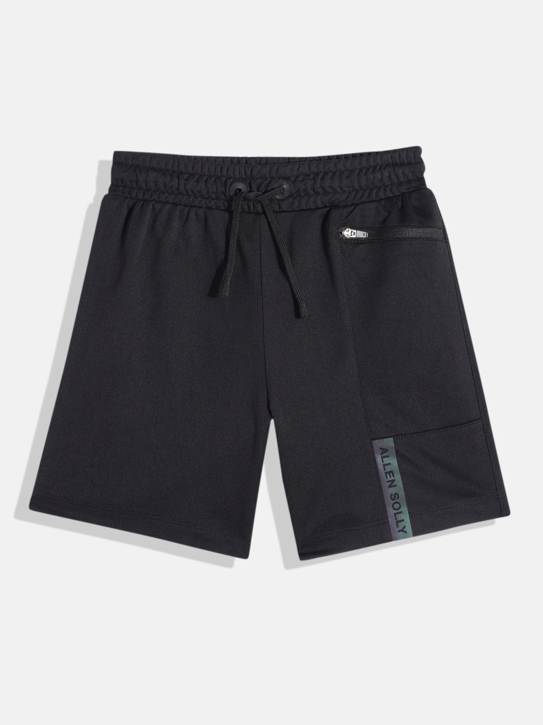 

Allen Solly Junior Boys Solid Shorts, Black