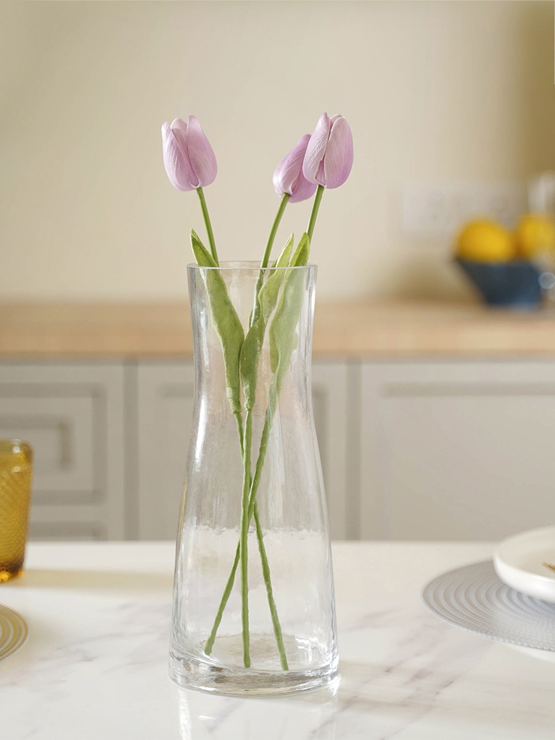 

Nestasia Transparent Glass Rustic Vases