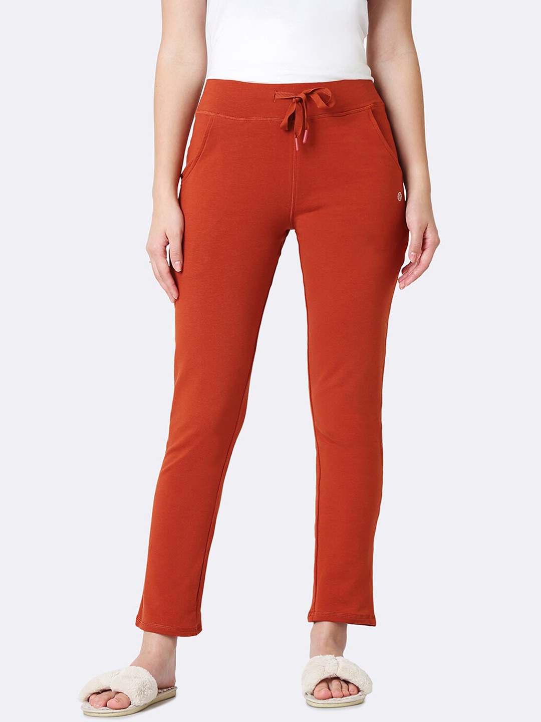 

Van Heusen Women Smart Tech+ Easy Stain Release Lounge Pants, Rust