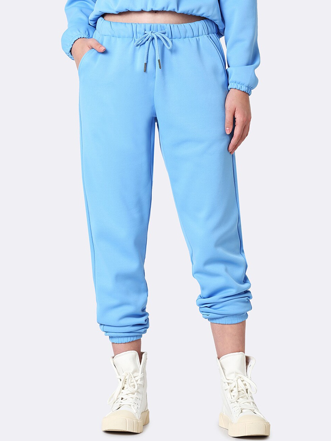 

Van Heusen Athleisure Drawstring Waist Functional Pockets Joggers, Blue