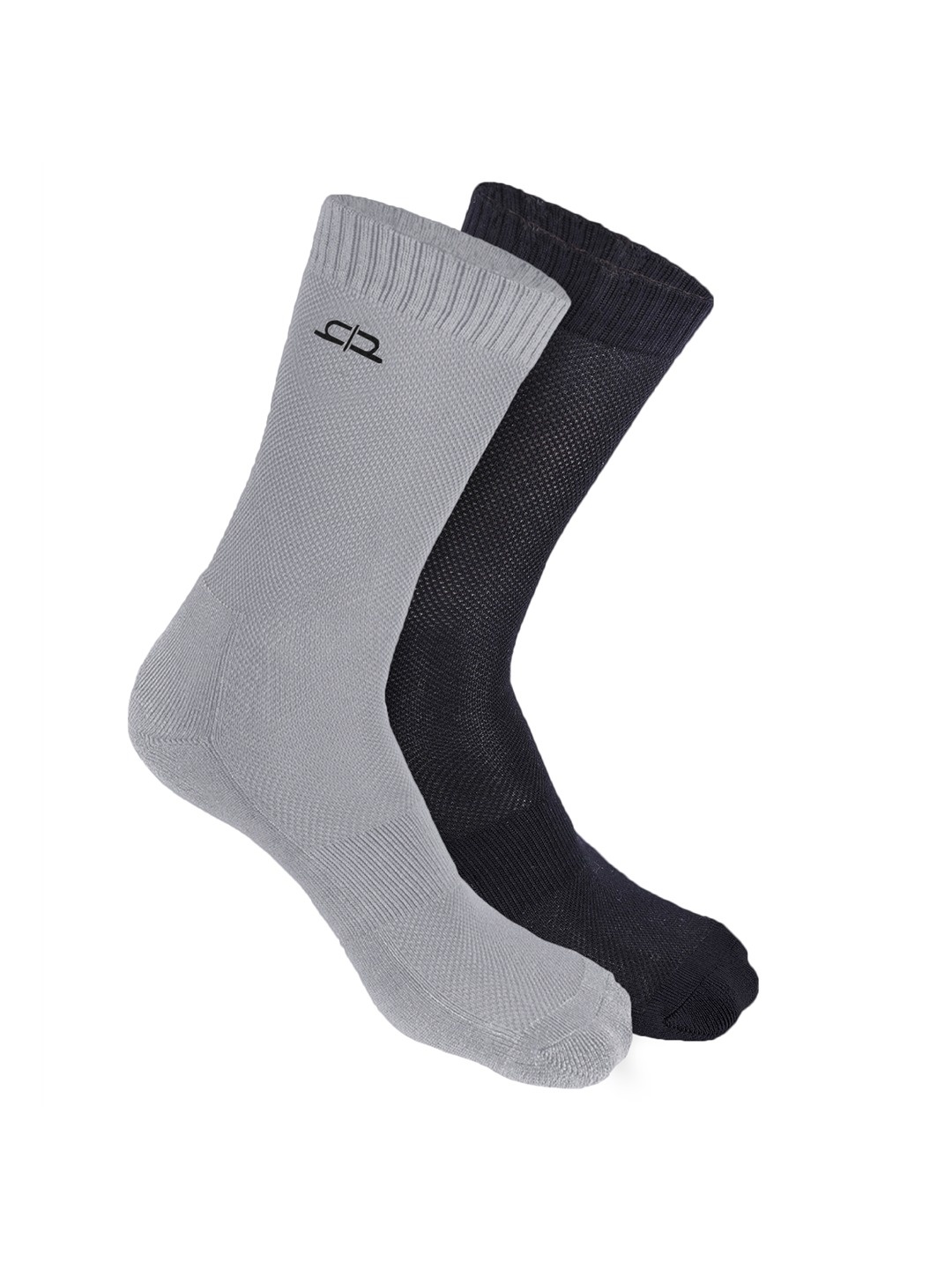 

Heelium Men Pack of 2 Bamboo Super Soft & Odour-Free Breathable Crew-Length Socks, Black