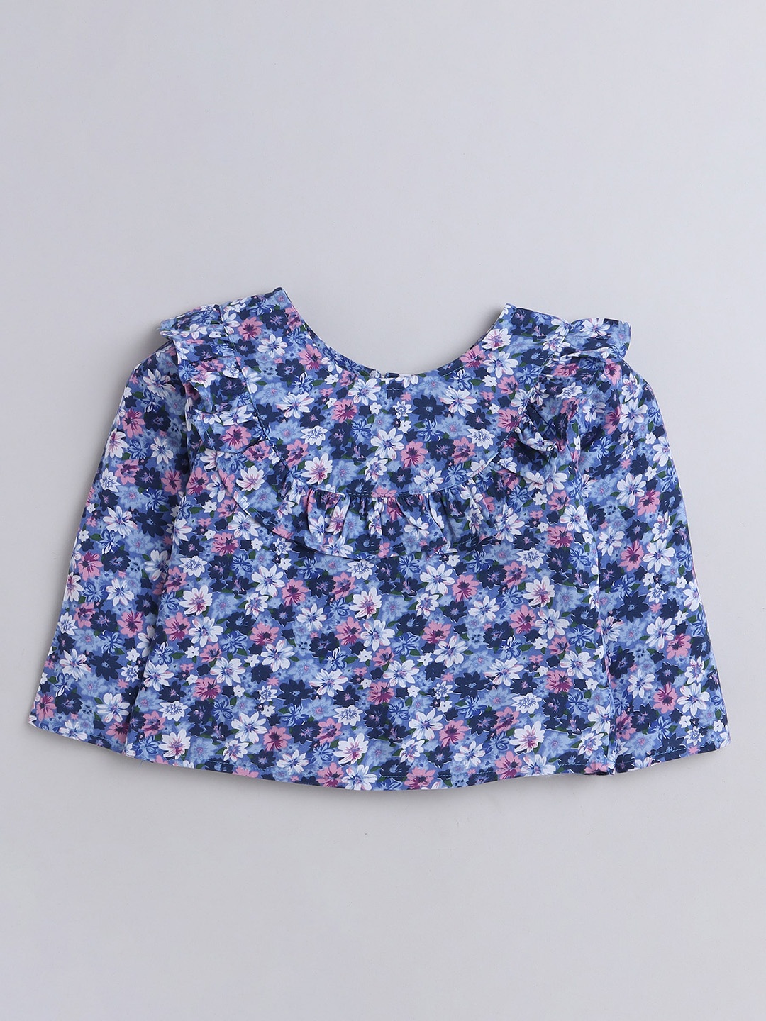 

AWW HUNNIE Floral Print Top, Blue