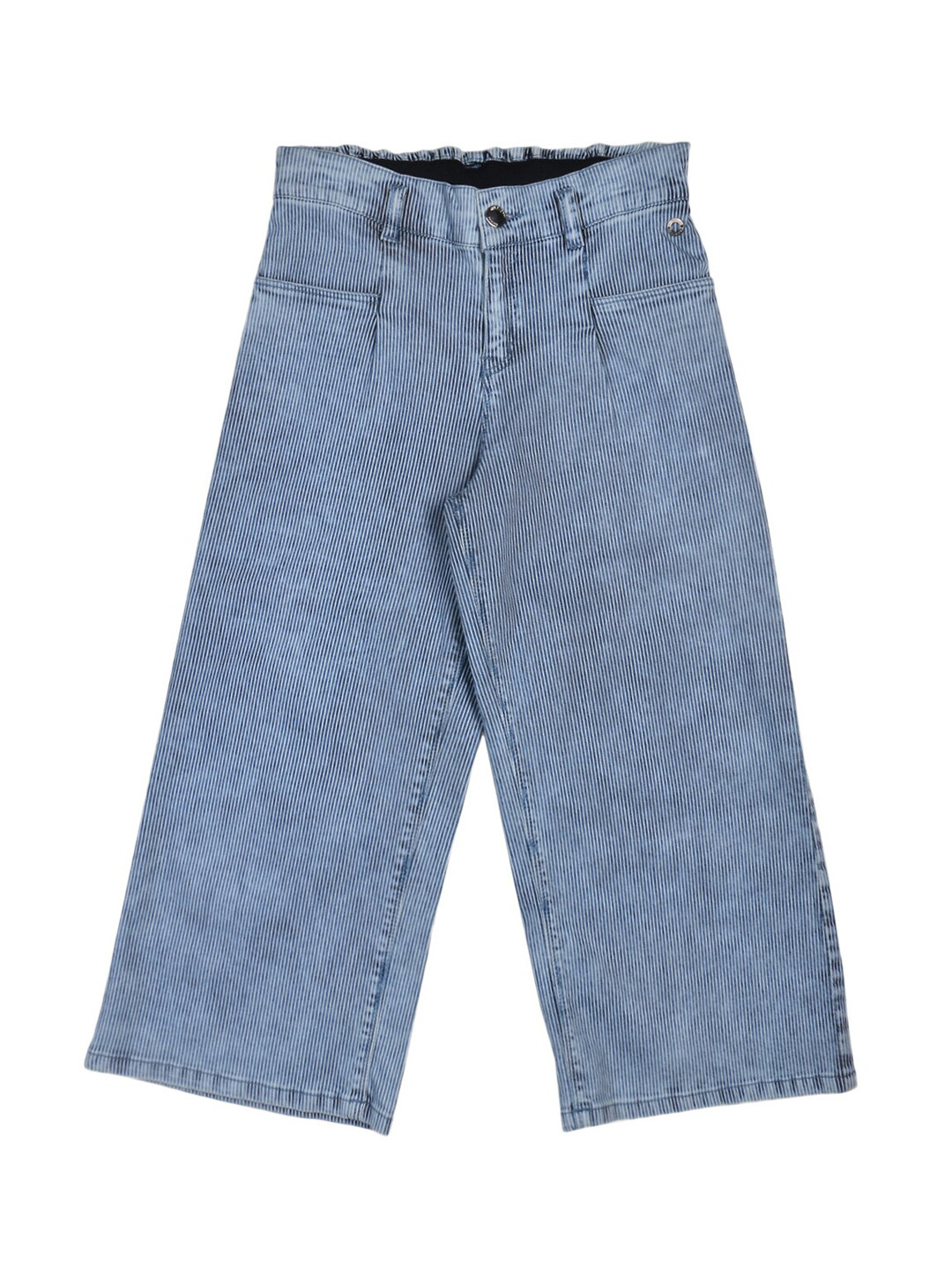 

Gini and Jony Girls Flared Culottes Trousers, Blue