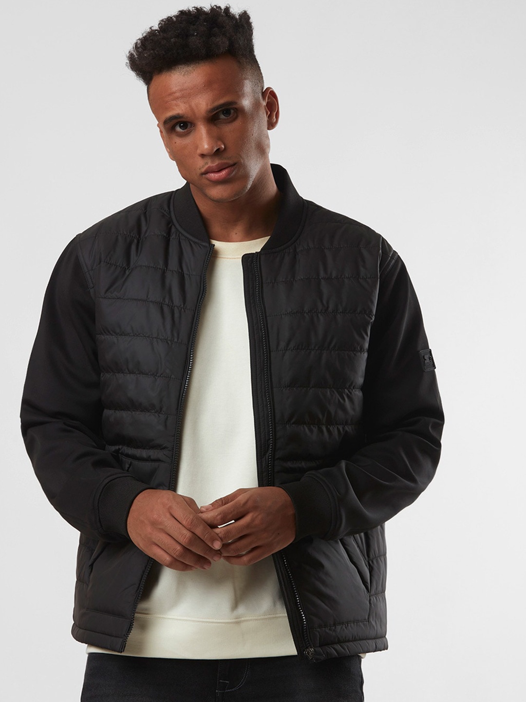 

STARTER Men Padded Jacket, Black