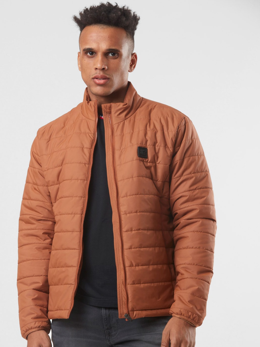 

STARTER Men Padded Jacket, Brown
