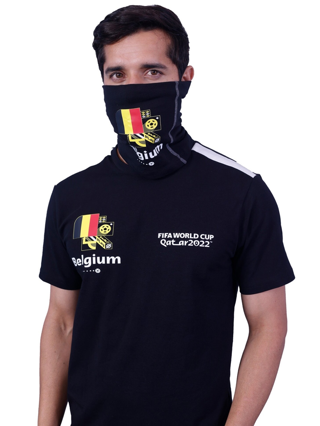 

FREECULTR Printed Bandana Headband, Black