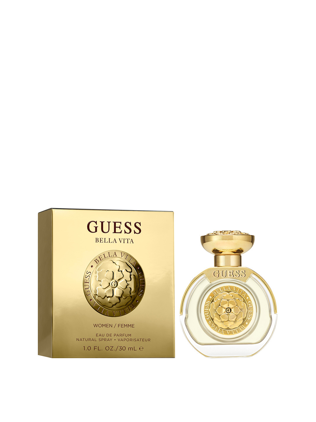 

GUESS Women Bella Vita Eau De Parfum Natural Spray - 30ml, Gold