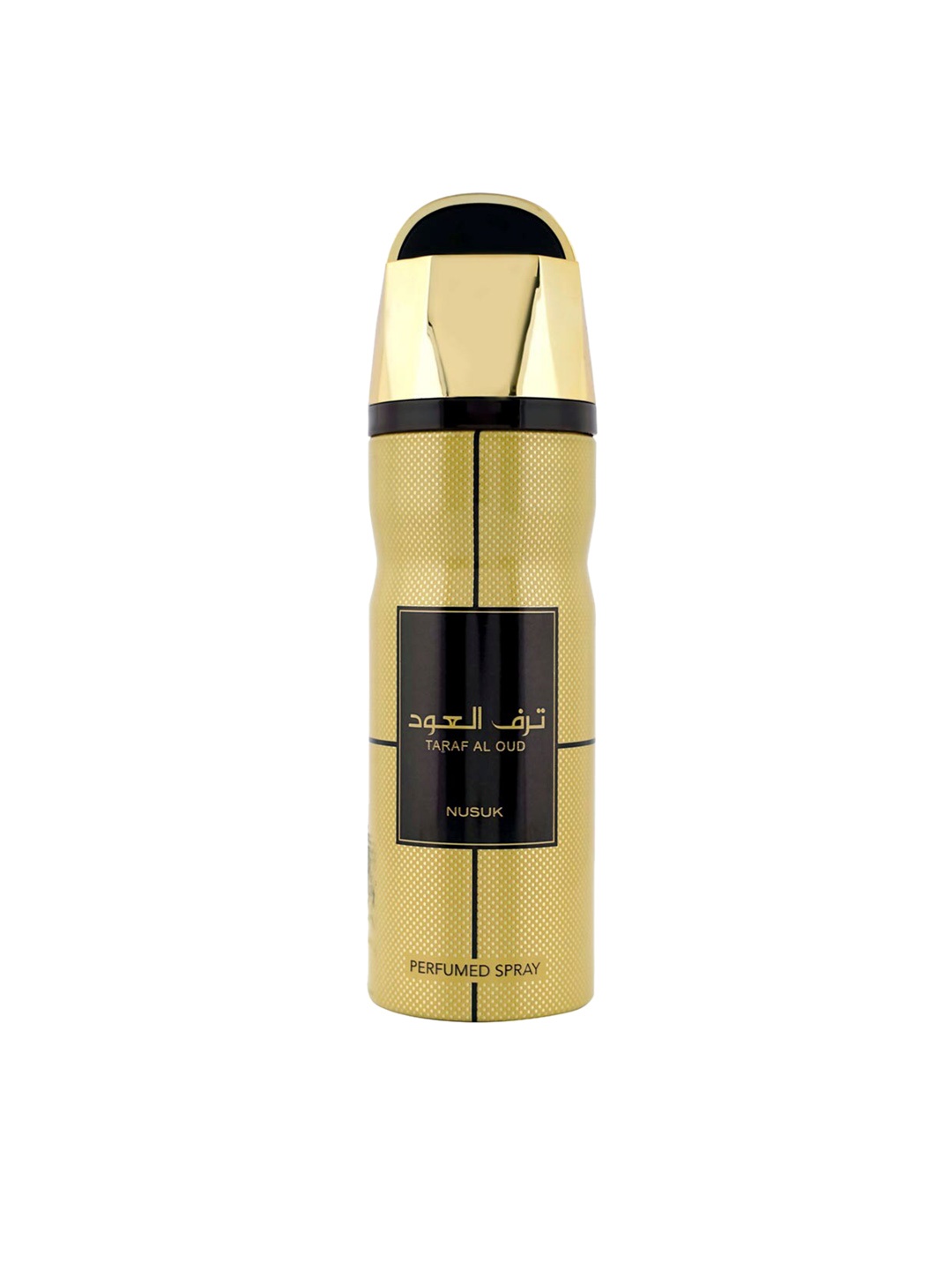 

NUSUK Men Taraf Al Oud Deodorant Body Spray 200 ml, Gold