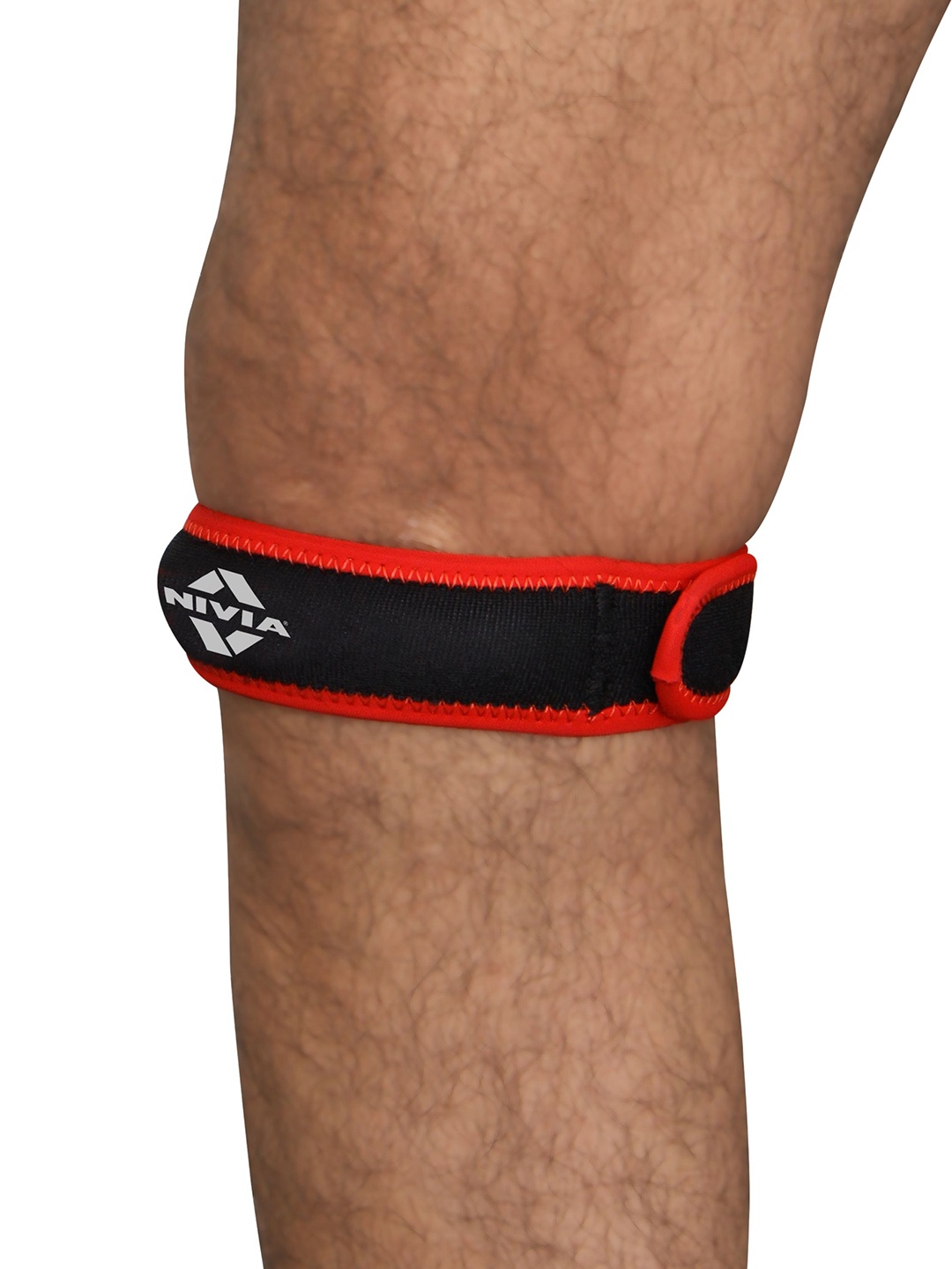 

NIVIA Orthopedic Adjustable Patella Support, Black