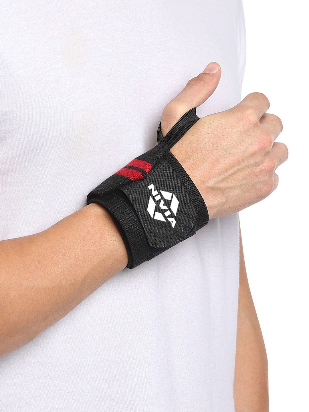 

NIVIA Printed Wristband, Black
