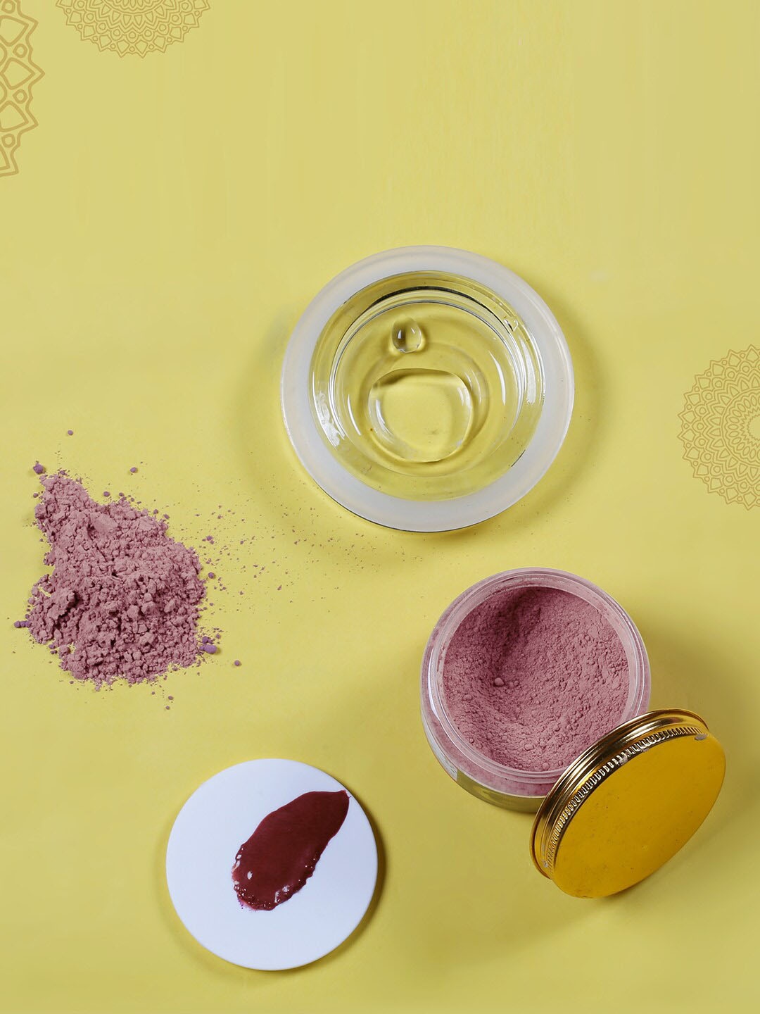 

Two & A Bud Natural Healthy Skin & Hair Care Combo Powder Set, Beige