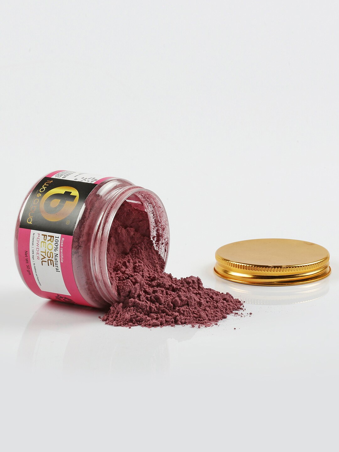 

Two & A Bud Natural Rose Petal & Orange Peel Healthy Skin & Hair Care Combo Powder Set, Beige