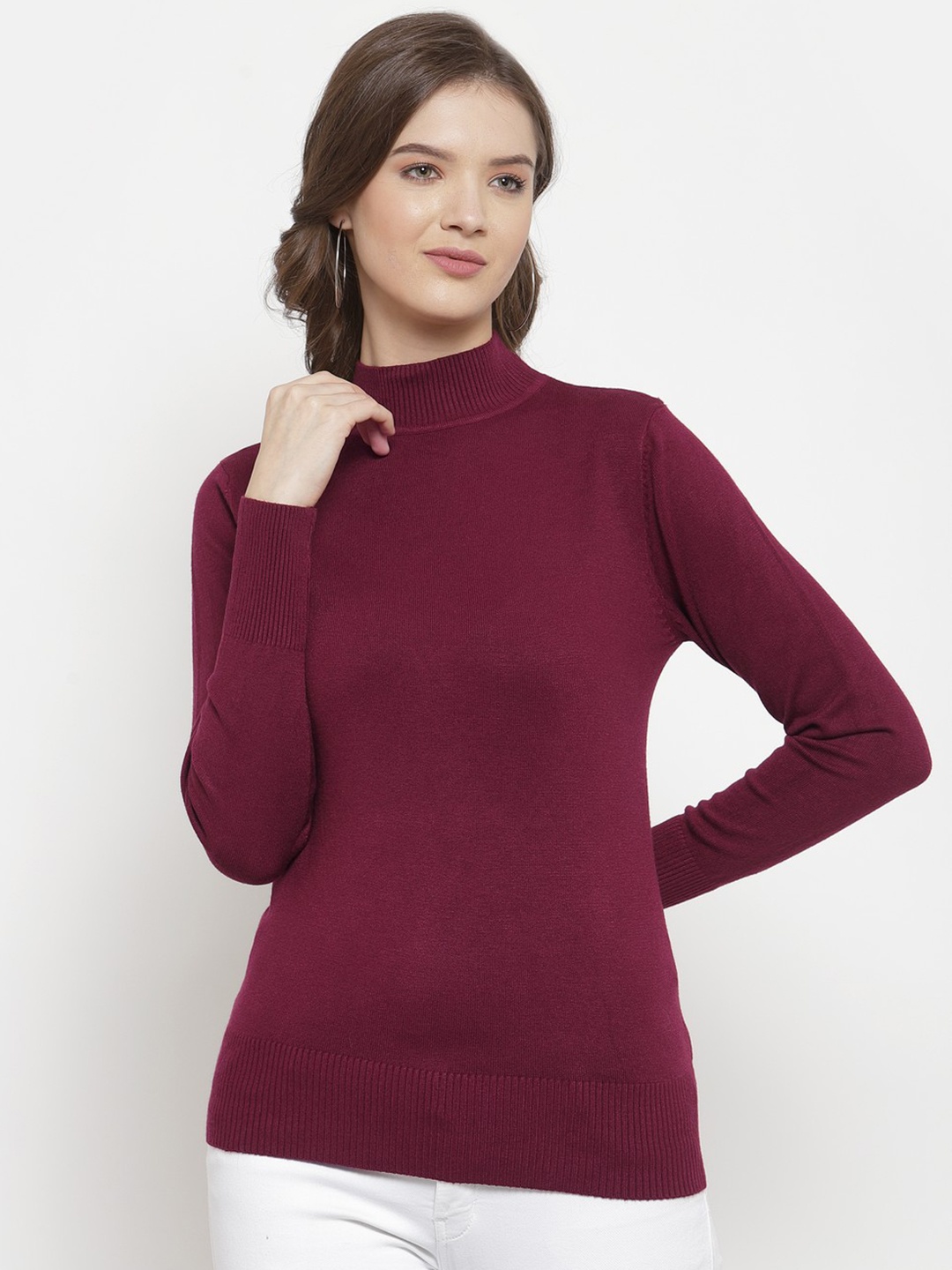 

Mafadeny Women Pullover, Maroon