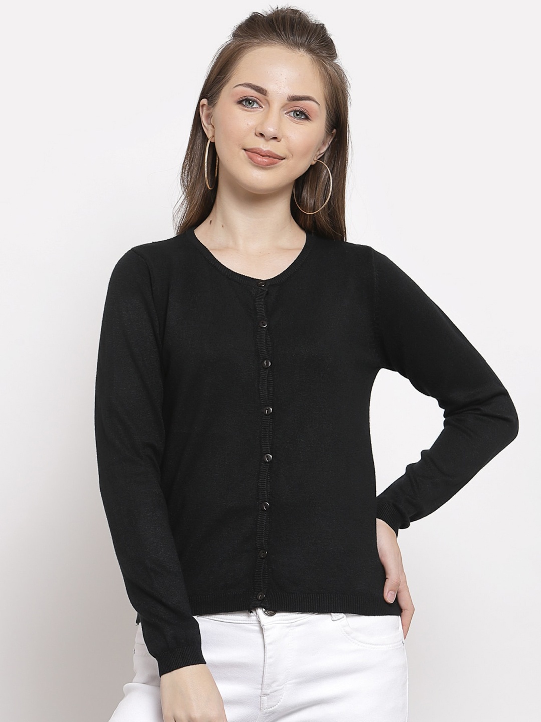 

Mafadeny Women Cardigan, Black