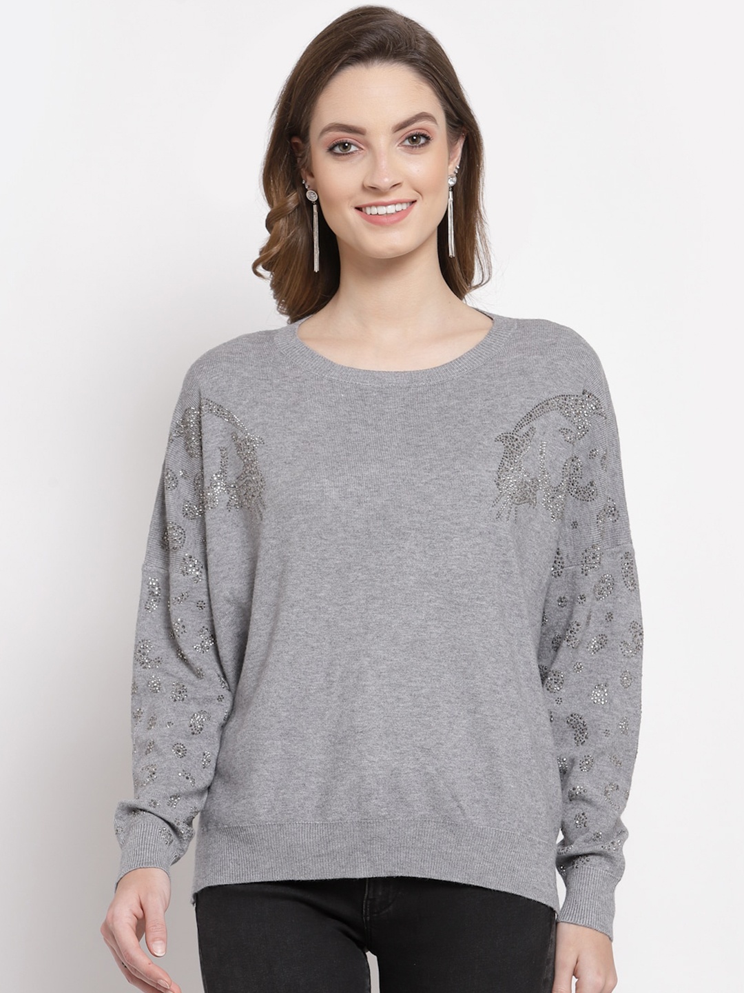 

Mafadeny Women Pullover, Grey