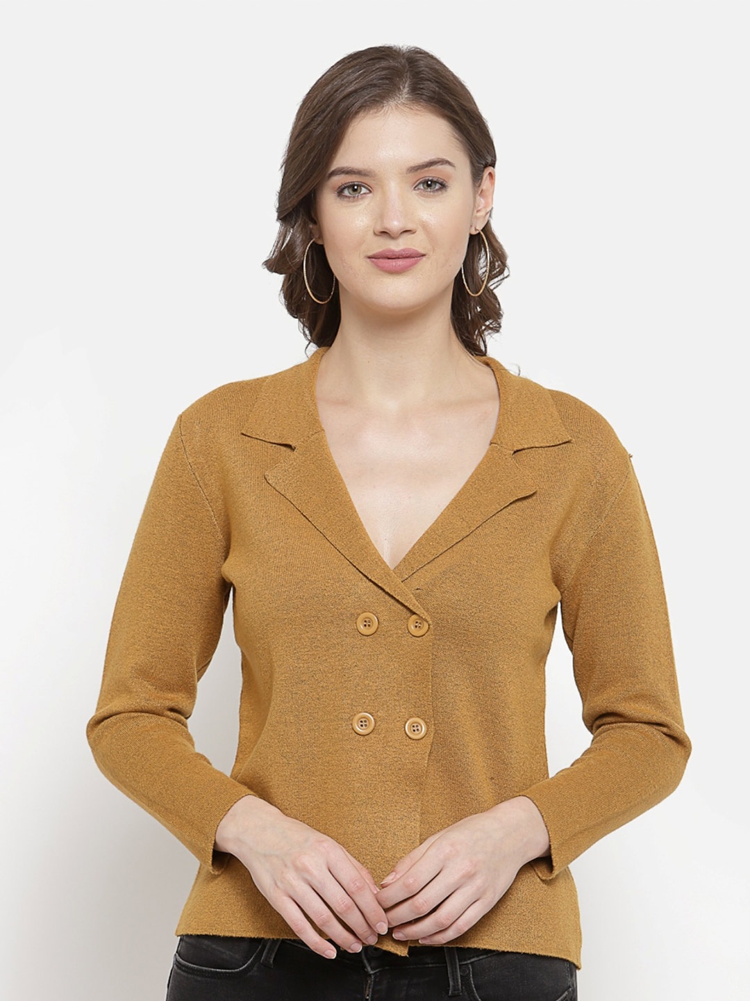 

Mafadeny Women Pullover, Mustard
