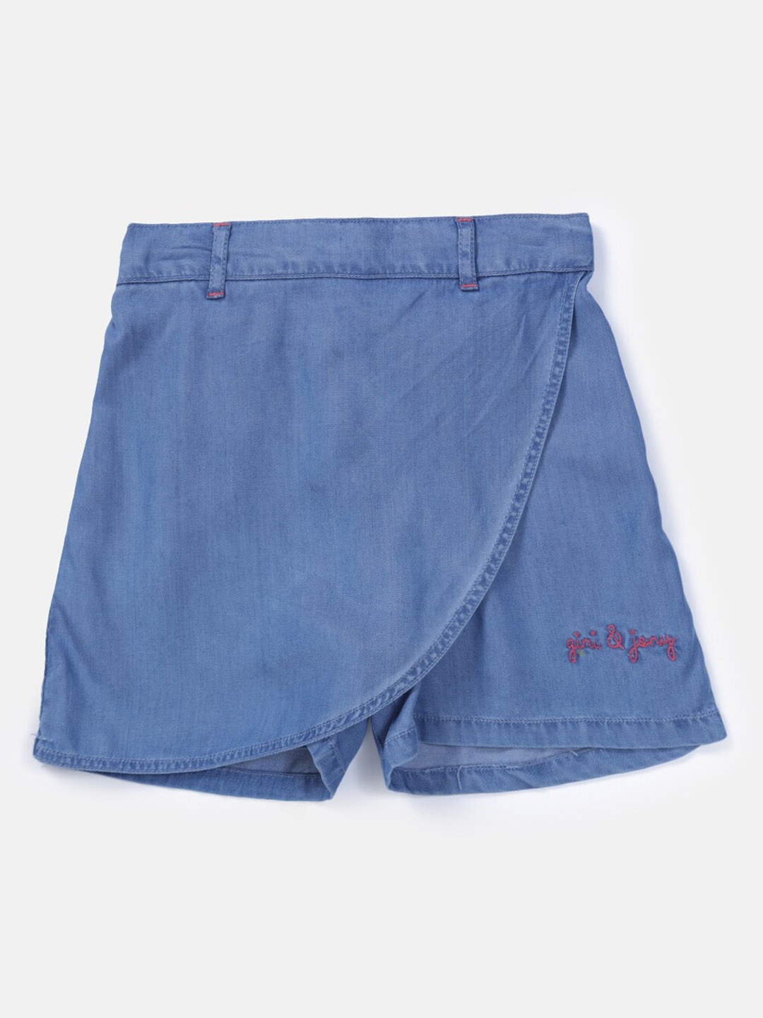 

Gini and Jony Girls Denim Regular Shorts, Blue