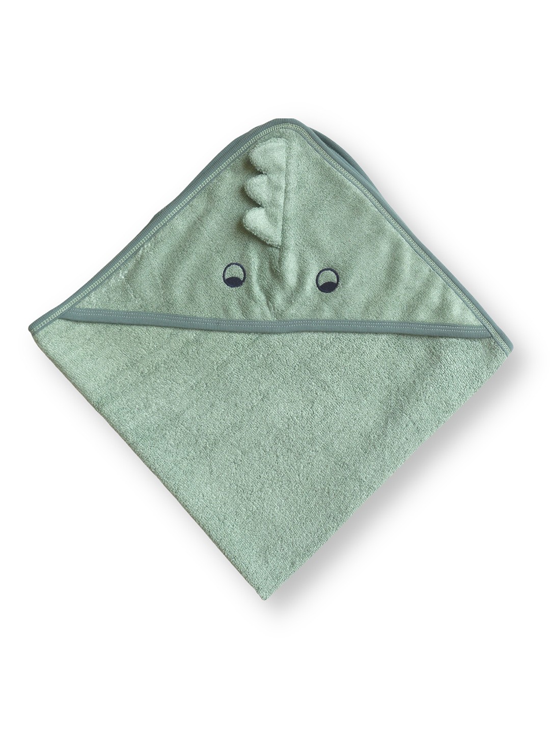 

cocoon care Kids Sage Green 350 GSM Sustainable Anti-Microbial Hooded Towel