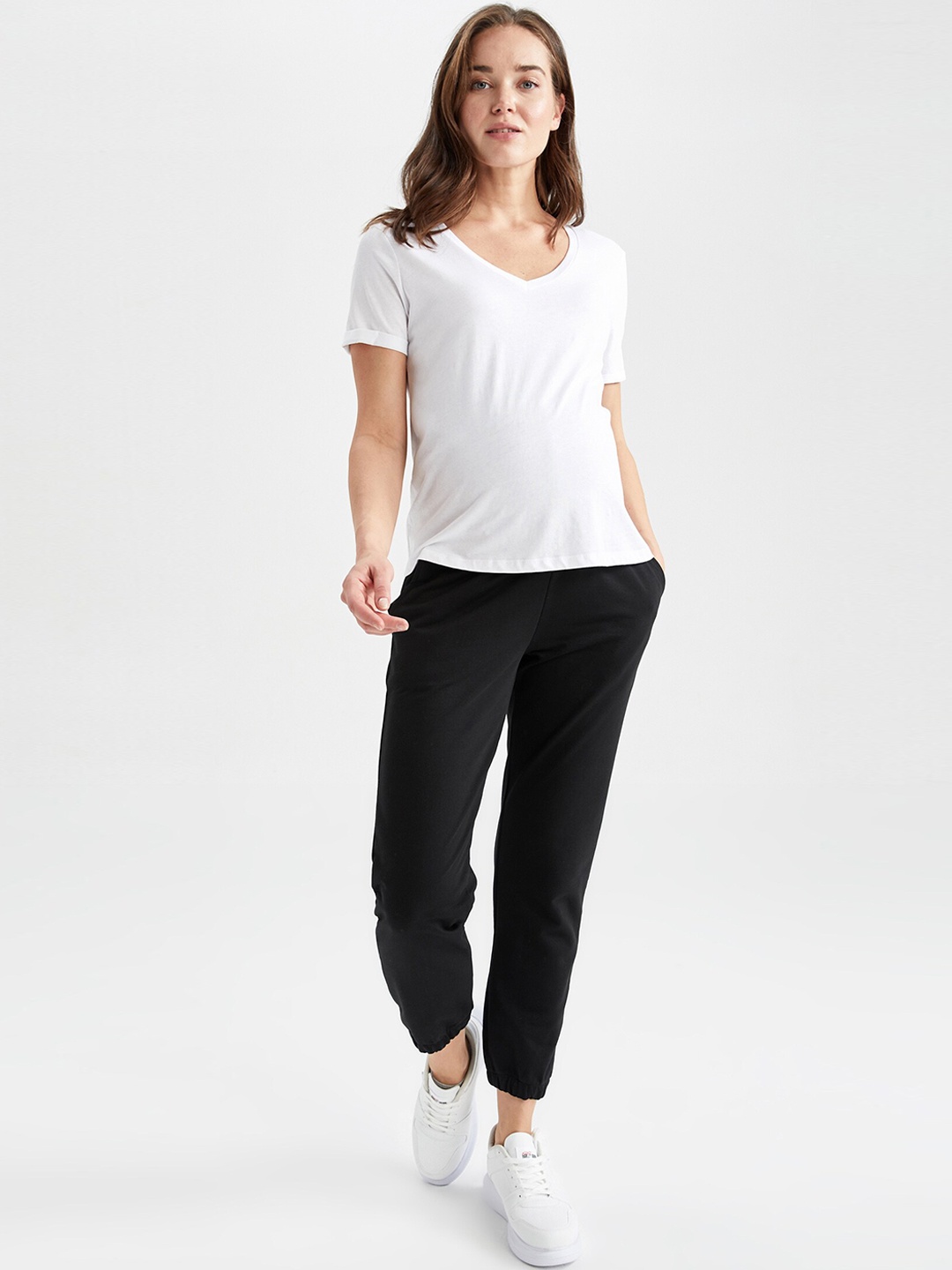 

DeFacto Women Maternity Joggers, Black