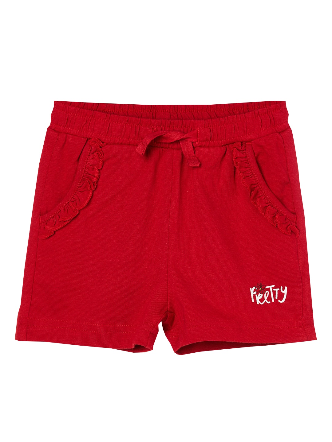 

Juniors by Lifestyle Girls Cotton Shorts, Red