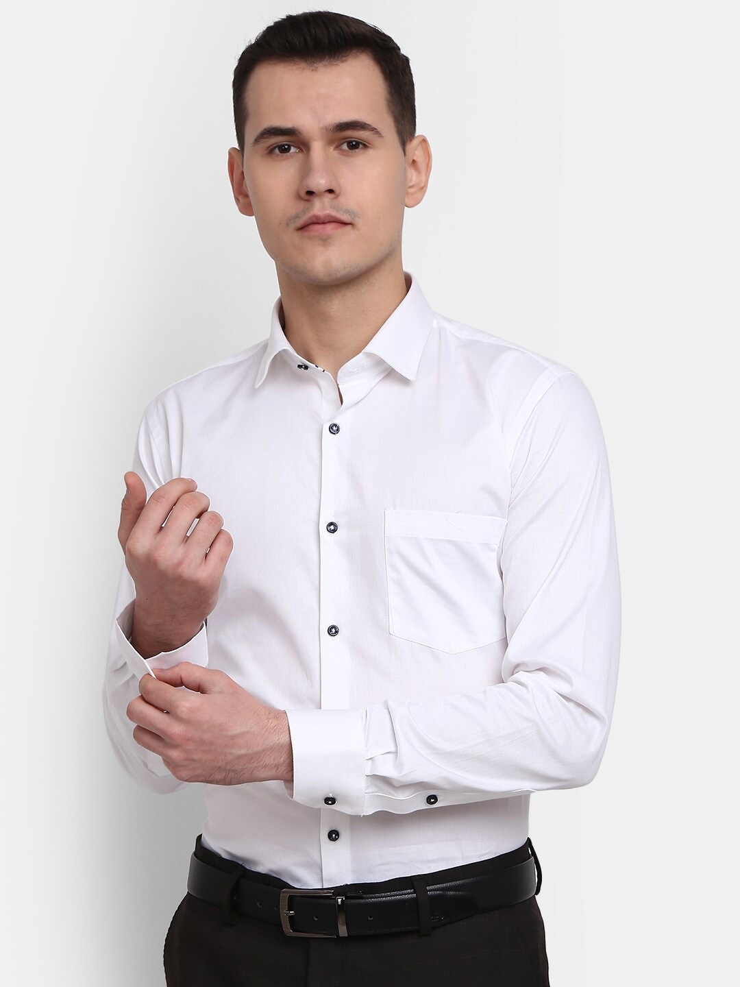 

J White by Vmart Men Classic Formal Cotton Shirt