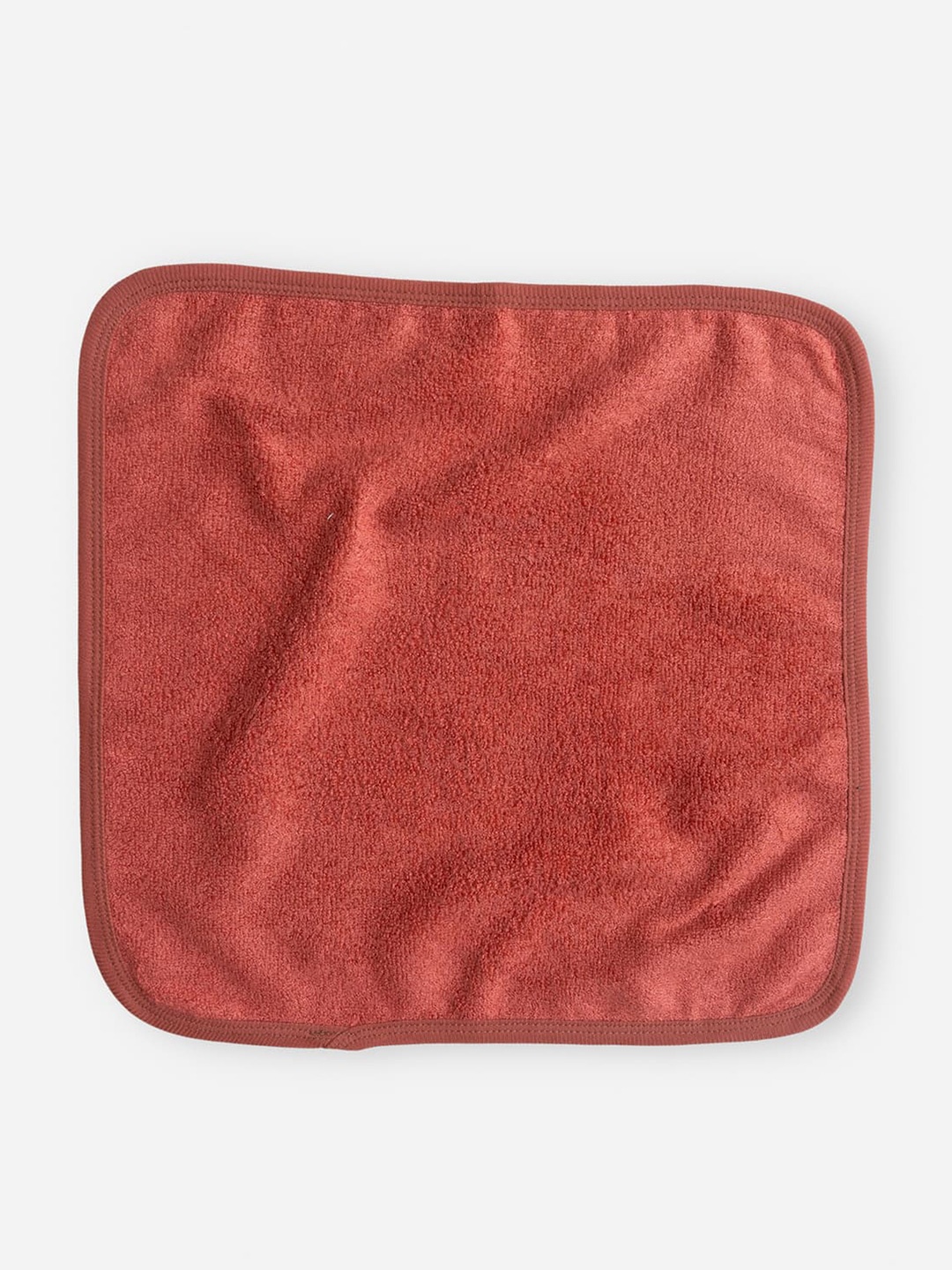 

cocoon care Kids Brick Red 350 GSM Breathable & Quick Dry Bamboo Terry Sustainable Face Towel