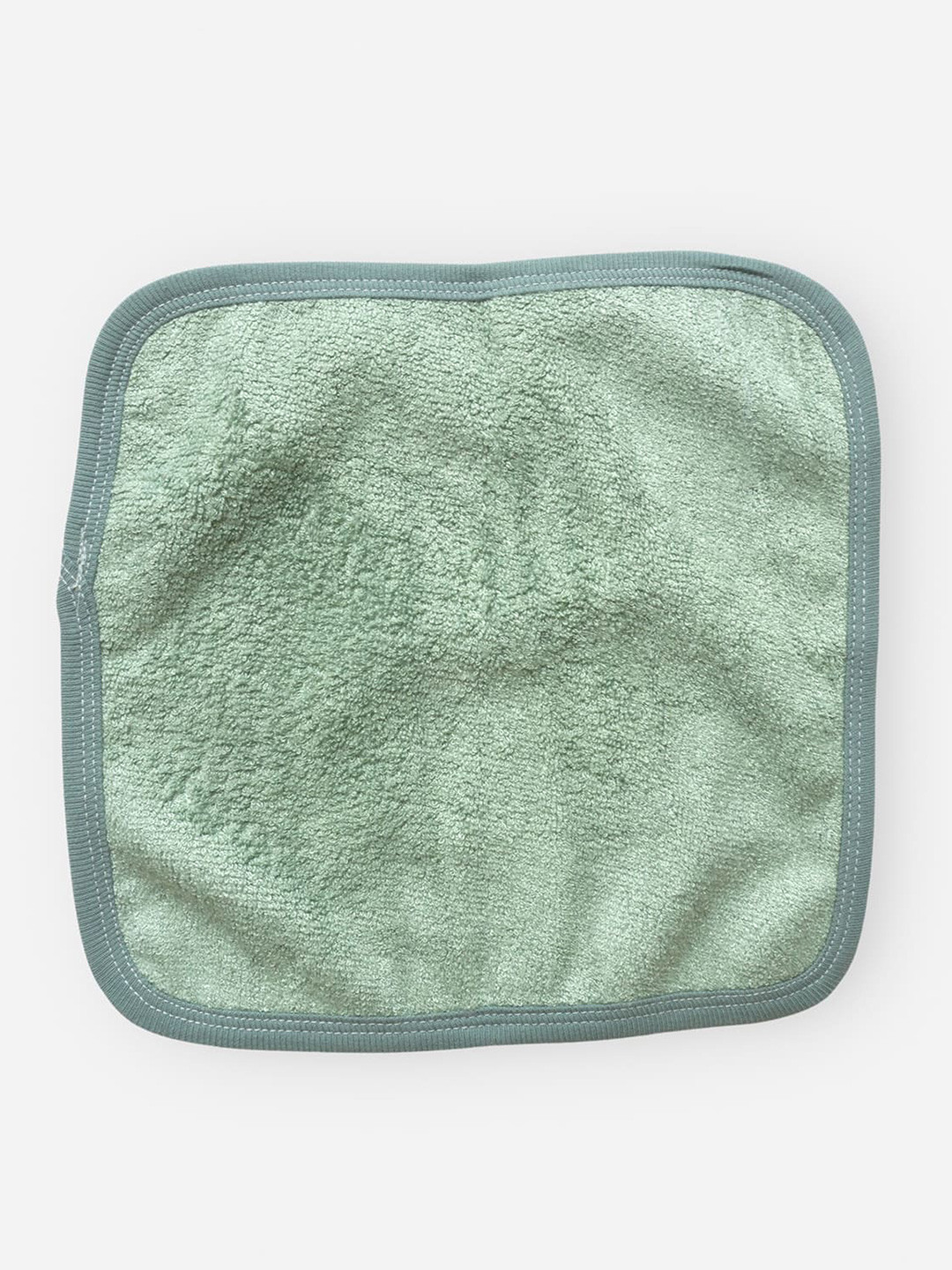 

cocoon care Kids Sage Green 350 GSM Breathable & Quick Dry Bamboo Terry Sustainable Face Towel