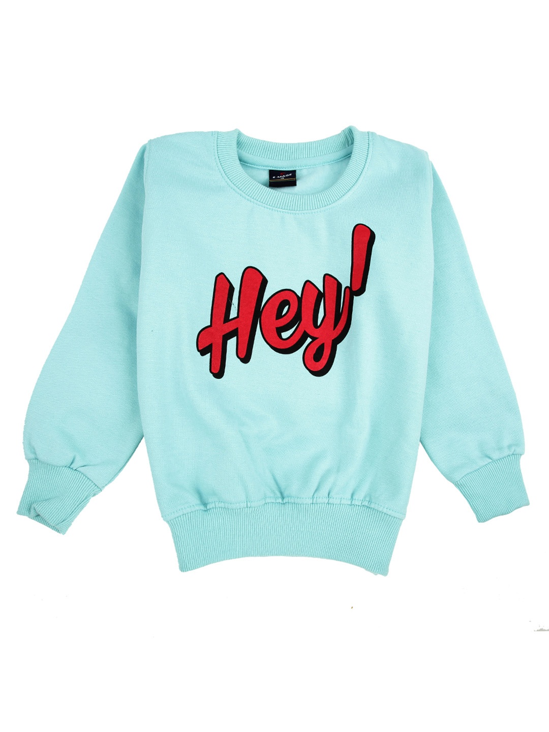 

V-Mart Girls Printed Wool Sweatshirt, Blue