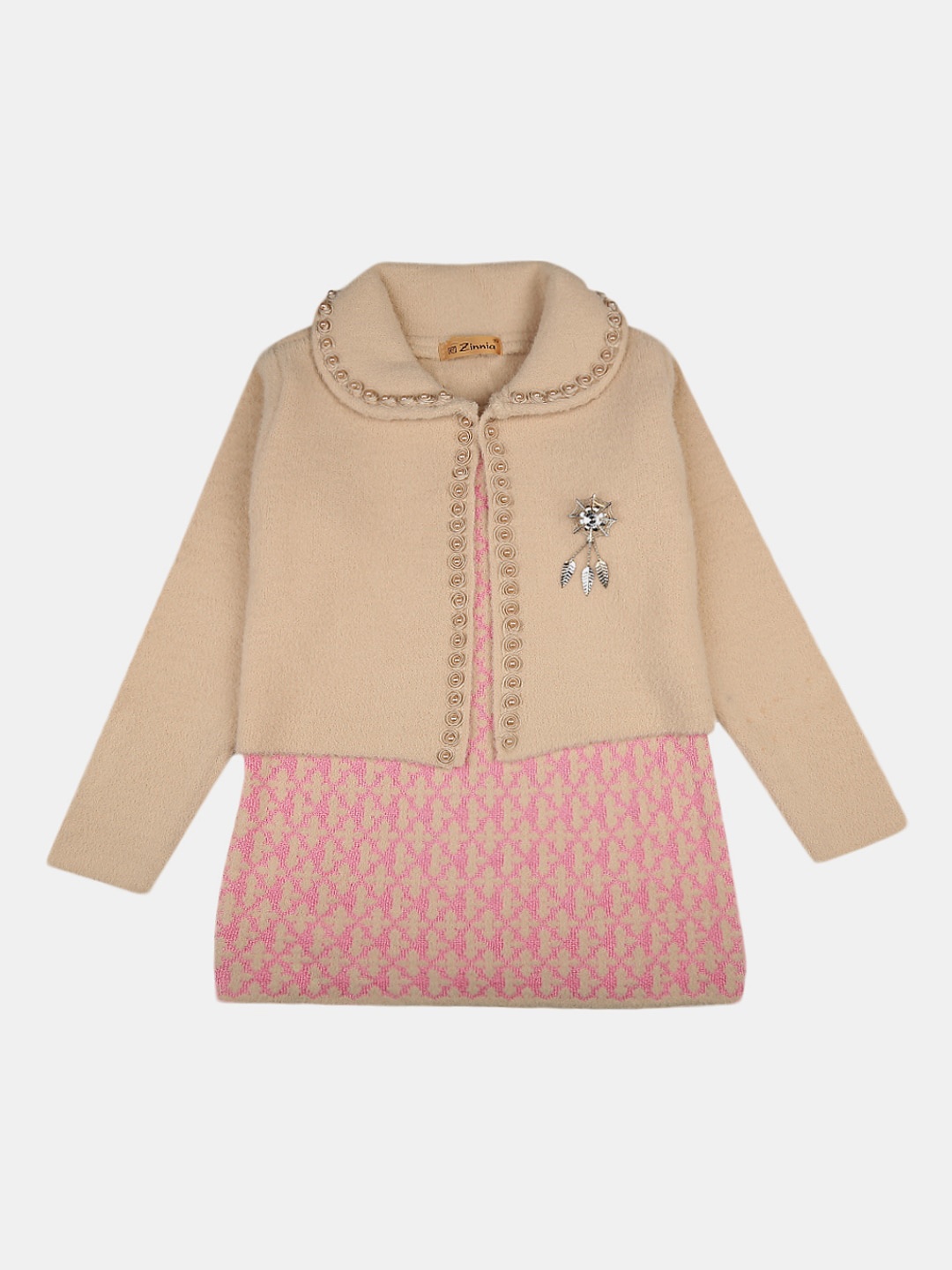 

V-Mart Girls Wool Sweatshirt, Pink