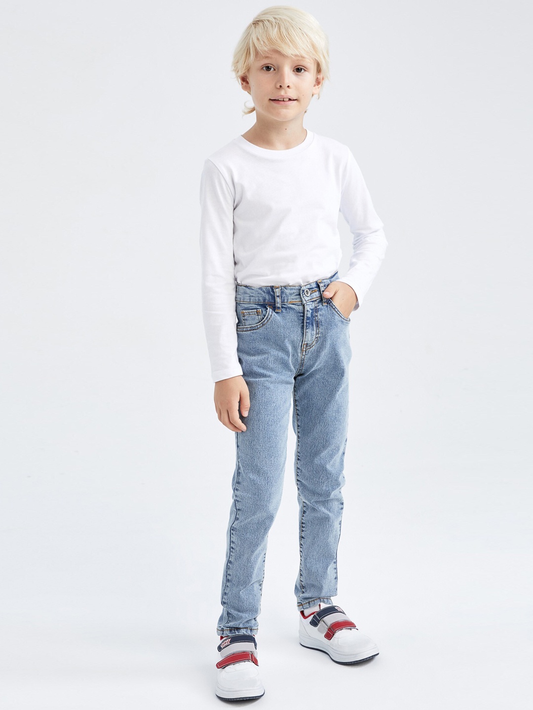 

DeFacto Boys Slim Fit Jeans, Blue