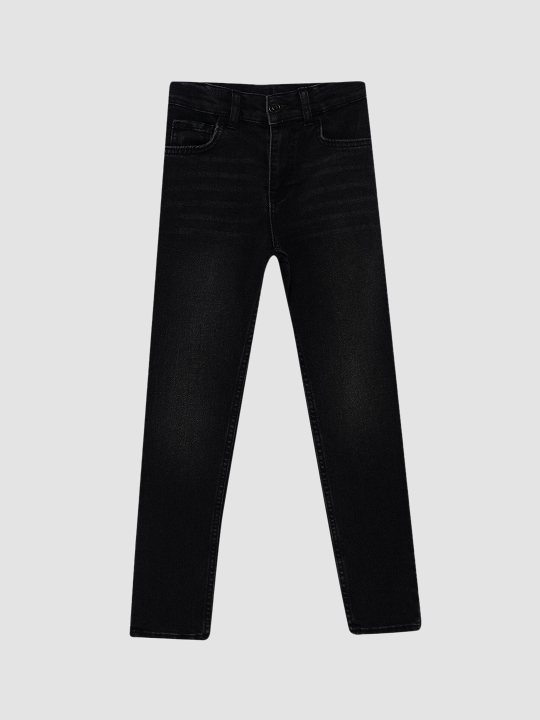 

DeFacto Boys Solid Trousers, Black