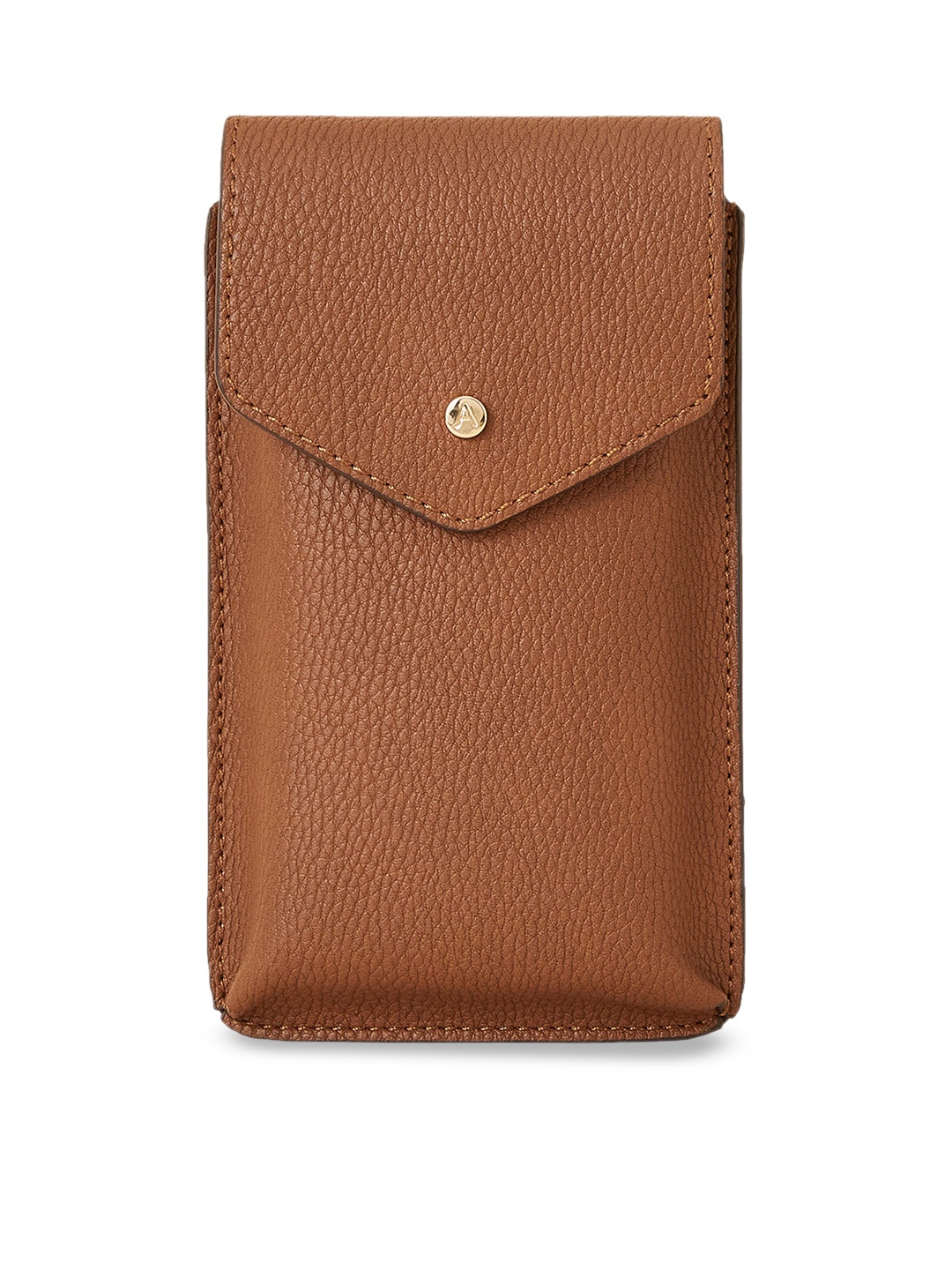 

Accessorize London Women Faux Leather Envelope Phone Bag, Tan