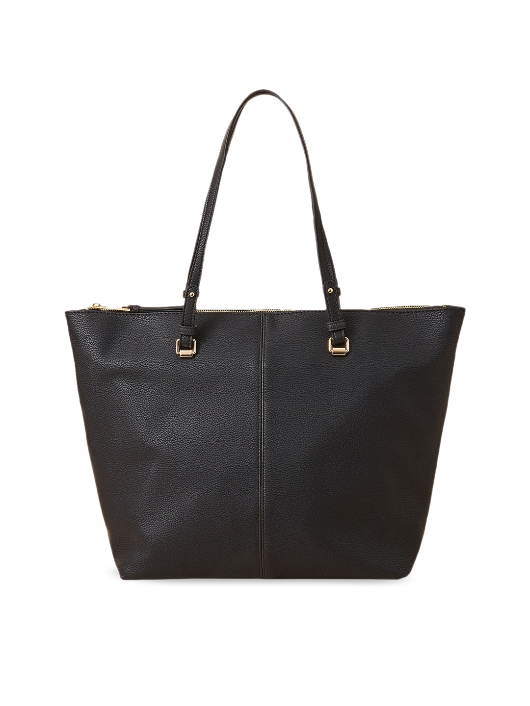

Accessorize London Women Faux Leather Classic shoulder, Black